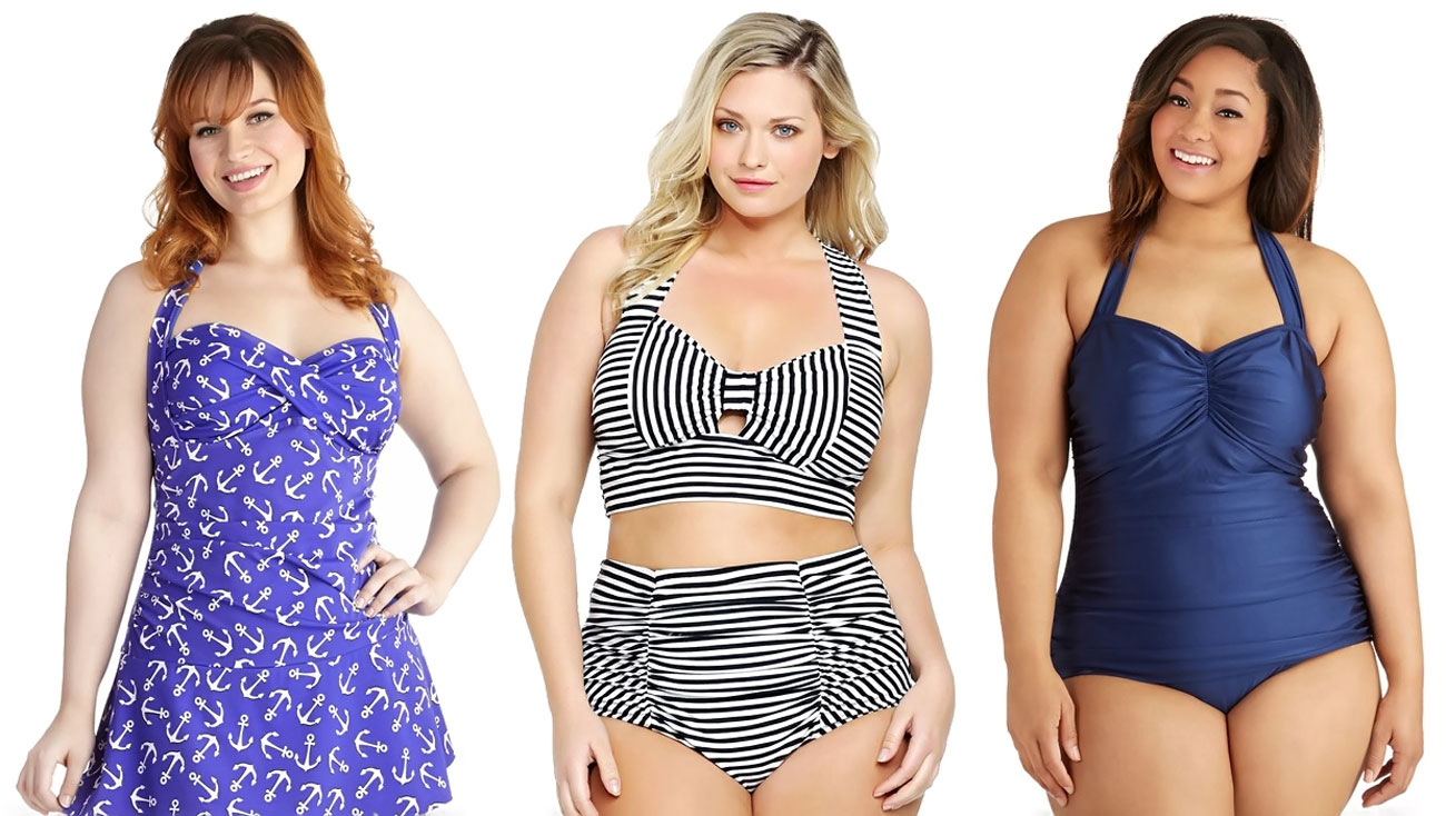 plus size swimsuits