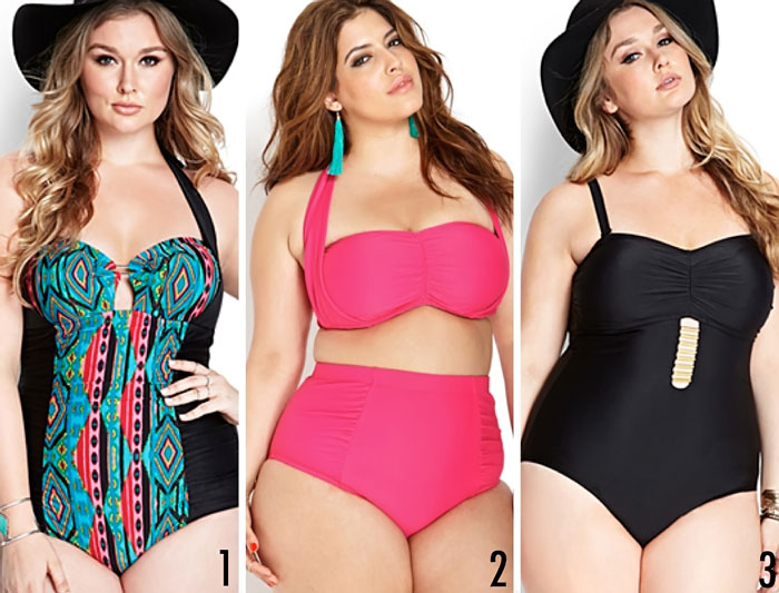 plus size swimwear